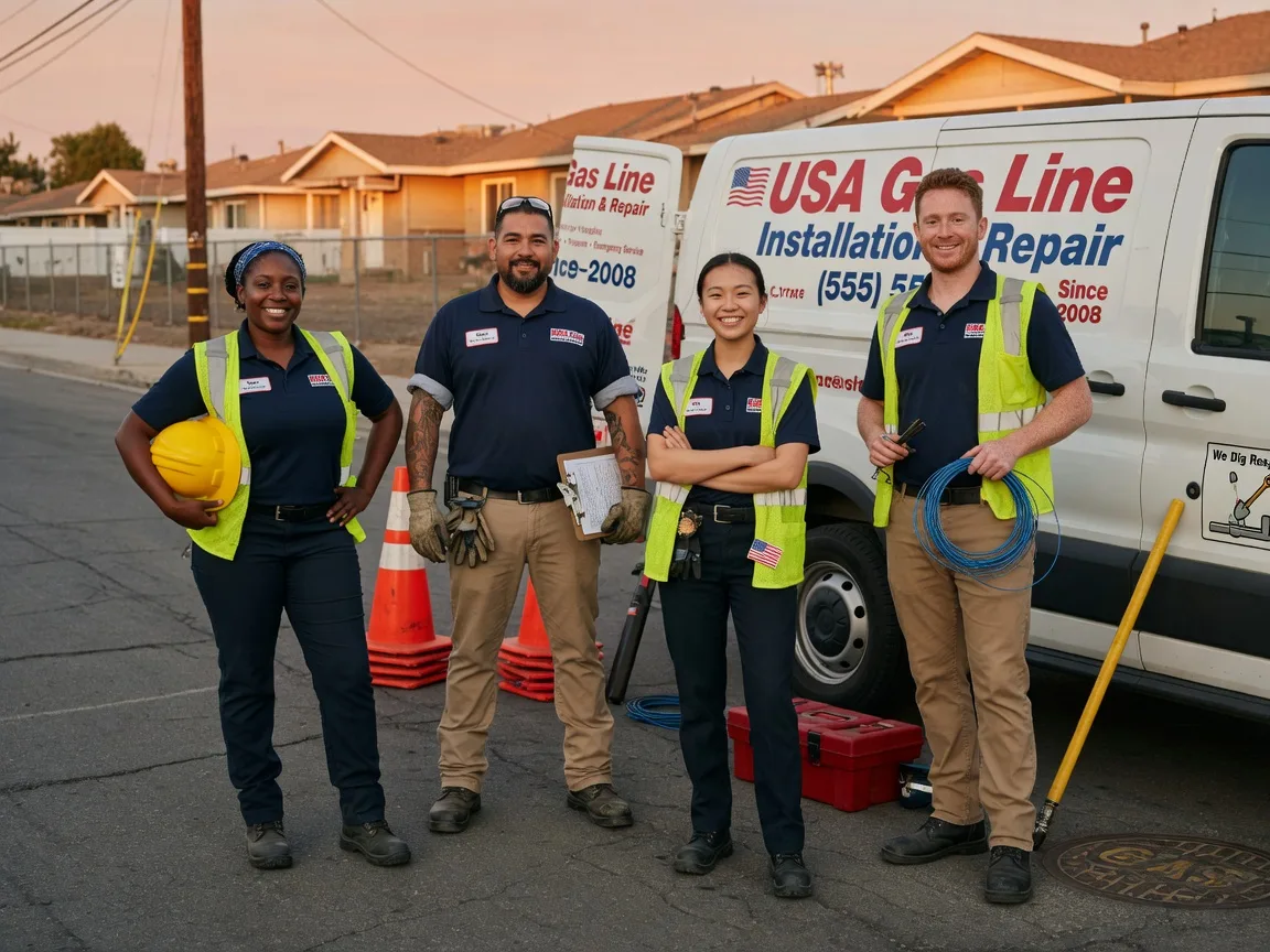 Gas Line Installation company in Hobbsville, NC